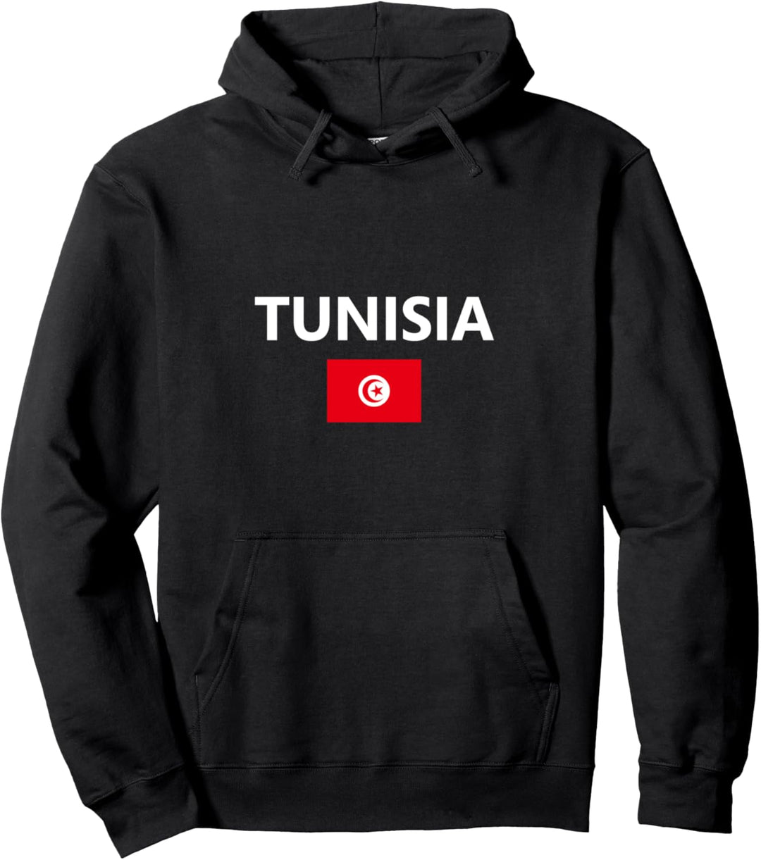 Tunesien Flagge Land Tunisia Flag Country Pullover Hoodie