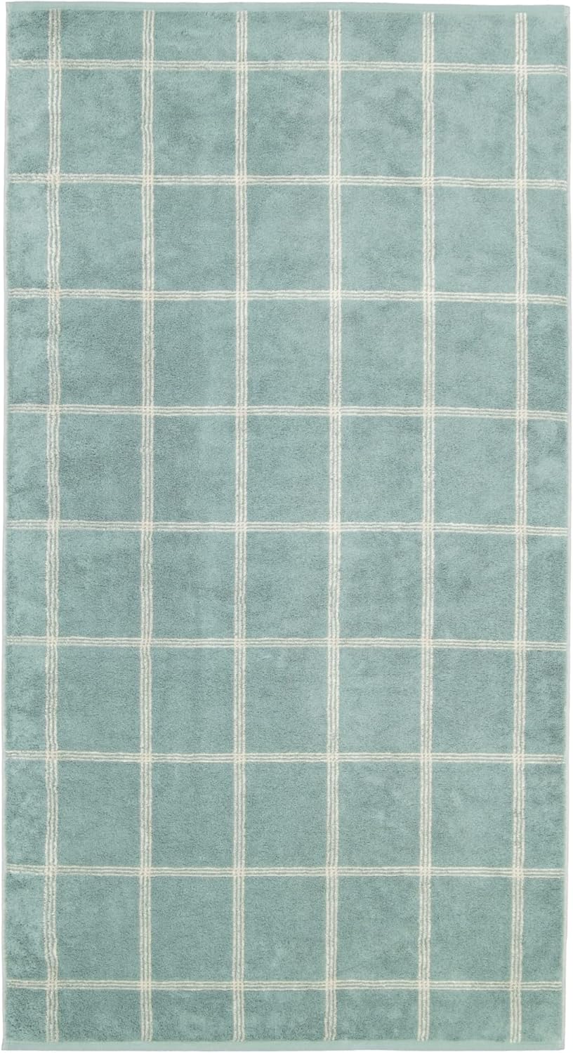 CAWÖ Home Handtücher Luxury Home Two-Tone Grafik 604 Salbei - 43 Duschtuch 80x150 cm, Duschtuch 80x1