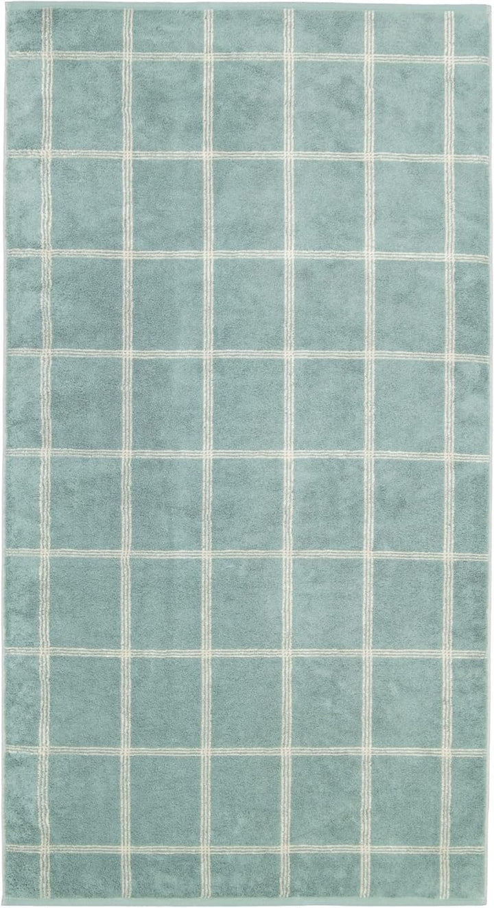 CAWÖ Home Handtücher Luxury Home Two-Tone Grafik 604 Salbei - 43 Duschtuch 80x150 cm, Duschtuch 80x1