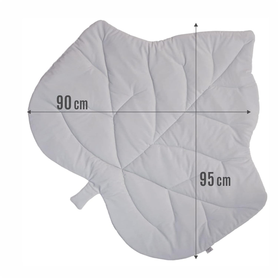 Krabbelmatte Baby Spielmatte Baby Schadstofffrei 100×90 cm - Blatt Krabbeldecke Spielmatte Kinder Ve