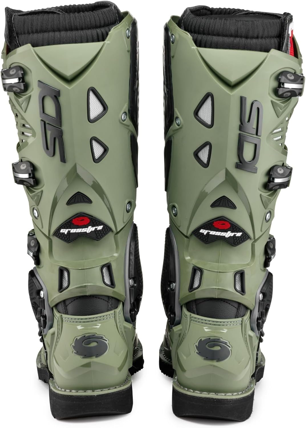 Sidi Herren Fire3wsrs Stiefel, Army Schwarz