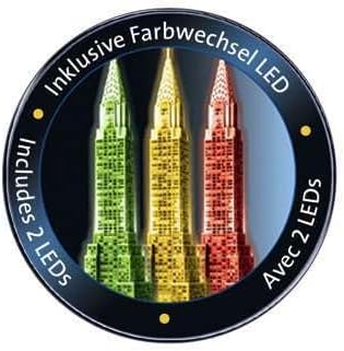 Ravensburger 3D Puzzle 12595 - Chrysler Building bei Nacht - 216 Teile - für Wolkenkratzer Fans ab 8