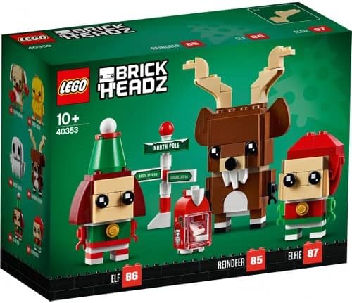 LEGO 40353 Brickheadz Rentier und Elfen