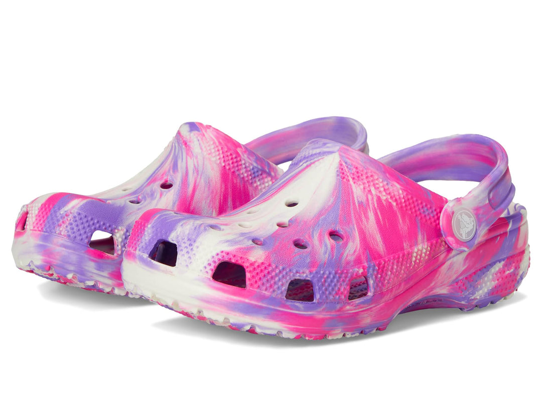 Crocs Classic Out of This Worldiicgk Unisex Kinder Sneaker 28 EU Pink Crush Multi Glow in The Dark,