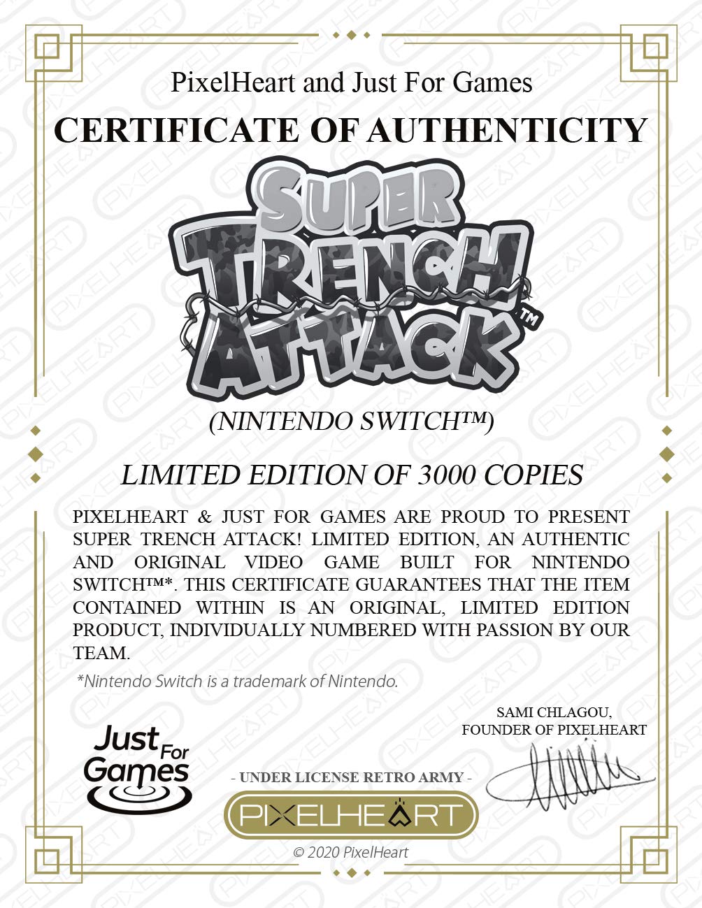 Super Trench Attack Just Limited Switch