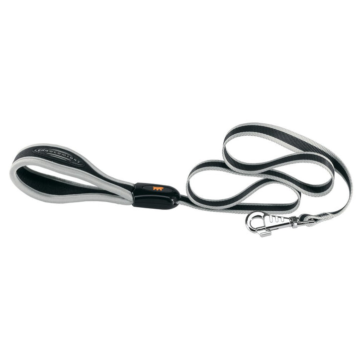 Ferplast ERGOCOMFORT Hundeleine aus Nylon, ergonomischer Griff, weiche Polsterung, Länge 120 cm x 1,
