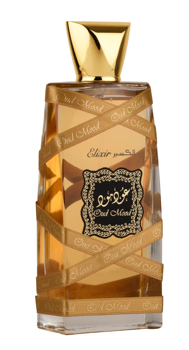Lattafa, Oud Mood, Eau de Parfum, orientalischer Duft, 100 ml Sandalwood 100 ml (1er Pack), Sandalwo