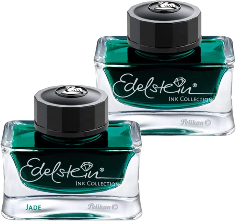 Pelikan Edelstein Ink 50ml (2er Pack, Jade) hellgrün