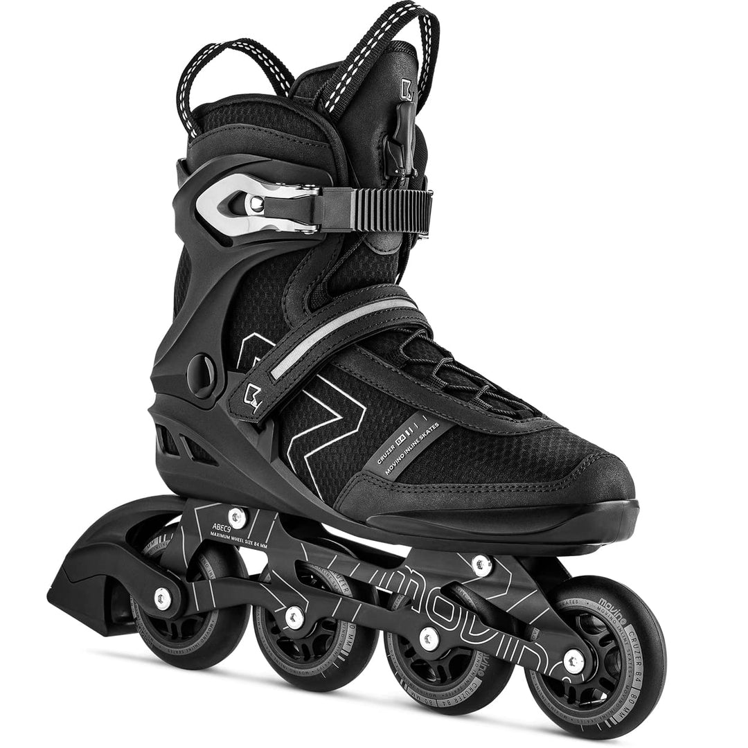 Movino Inline Skates | Cruzer B4 | Fitness Rollschuhe | Damen Herren Inliner | Inliner für Erwachsen