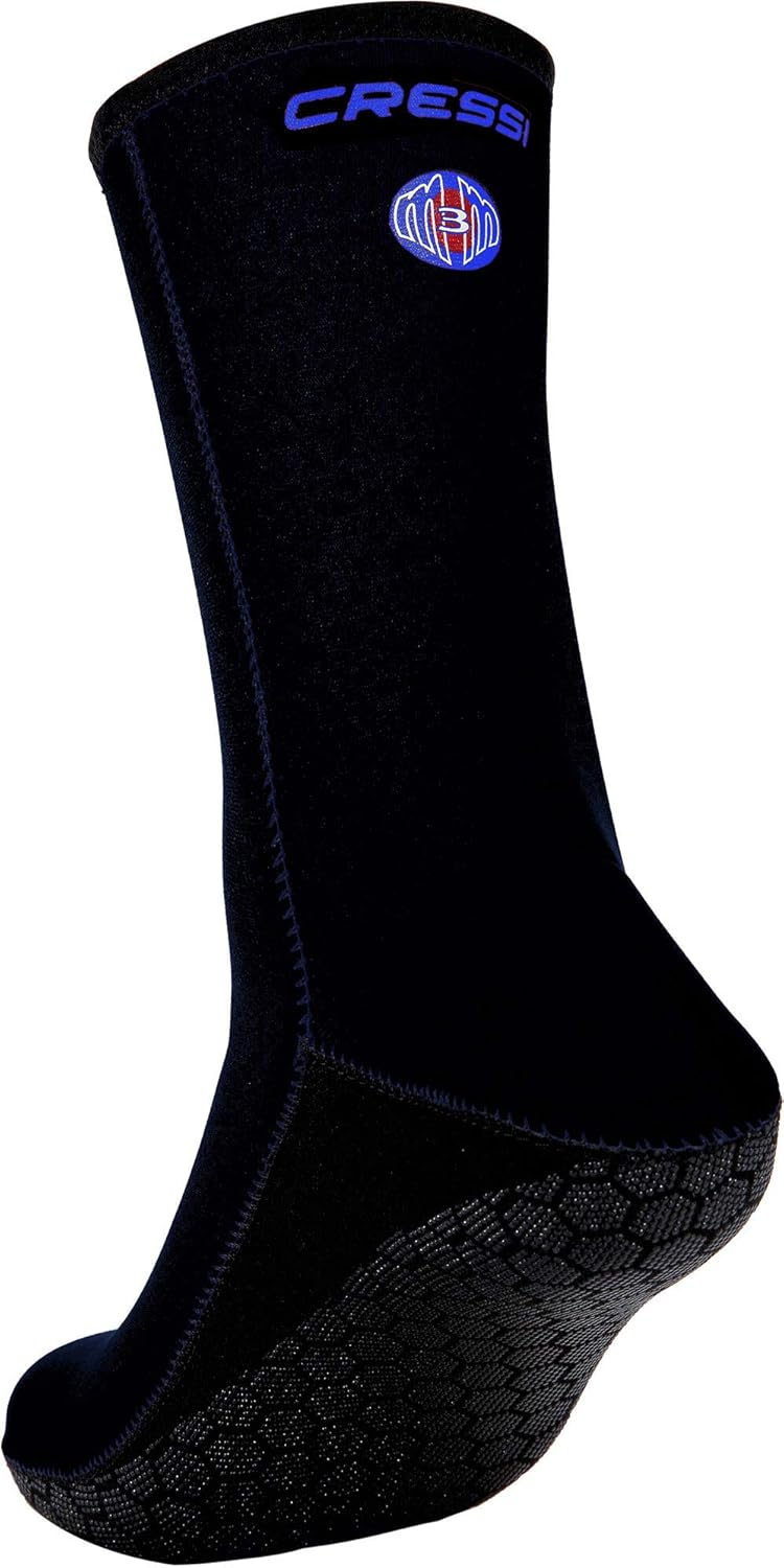 Cressi Metallite Boots 2,5 mm - Tauchsocken für Erwachsene Metallite Neopren 2,5 mm - Rutschfeste So