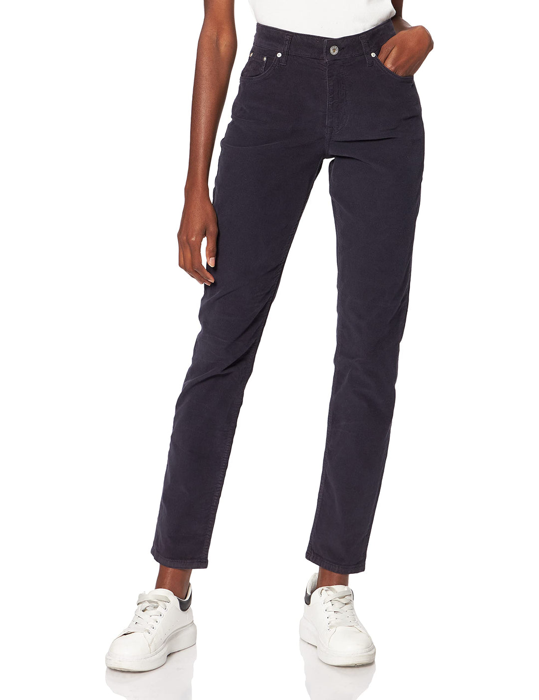 GANT Damen Freizeithose, Evening Blue