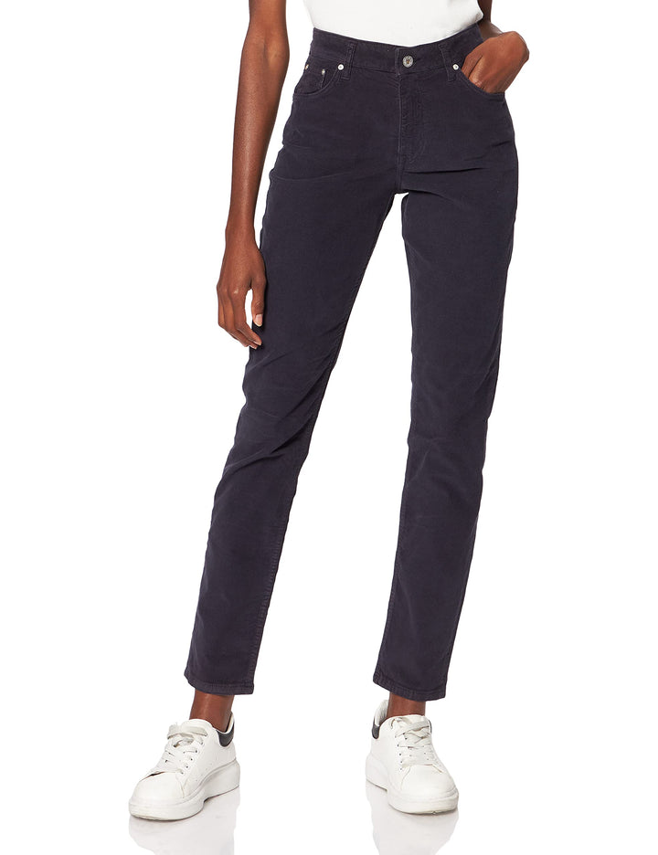 GANT Damen Freizeithose, Evening Blue