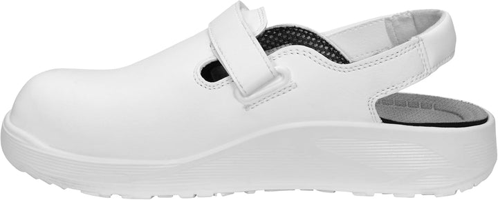 ELTEN Clog Michel White ESD OB, Herren, Textil, leicht, klassisch, Weiss, Grösse: 44 44 EU, 44 EU