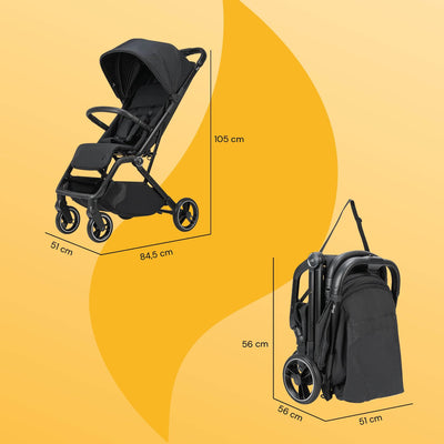 Osann Boogy 2 Kinderwagen Buggy mit Liegefunktion ab Geburt bis 22 kg - Reisebuggy inklusive Regenve