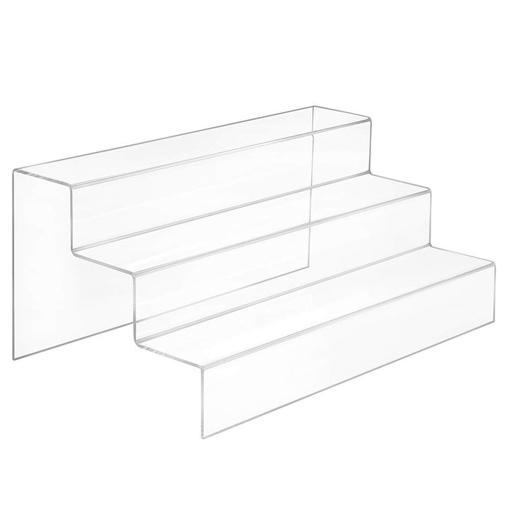 Dekotreppe 3-Stufig (400x185x250mm) aus glasklarem Acrylglas - Zeigis® /