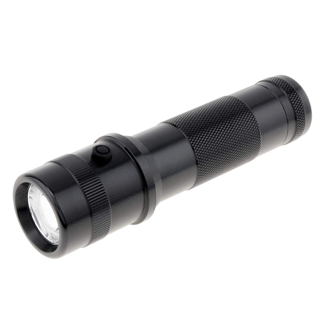 SecurityIng 10 Farbe in 1 LED -Taschenlampe, RGB Farbwechseln Sie Aluminiumlegierung mehrfarbiger LE