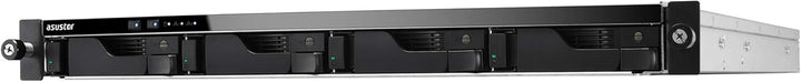 Asustor Lockerstor 4 AS6504RD 4 Bay NAS - Duale Stromversorgung Netzwerkspeicher Gehäuse, Quad Core
