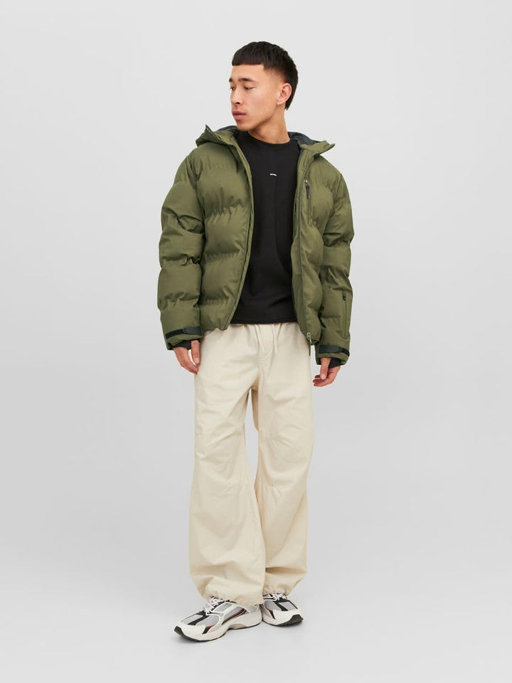 JACK & JONES Male Steppjacke Steppjacke XXL Grün, XXL Grün