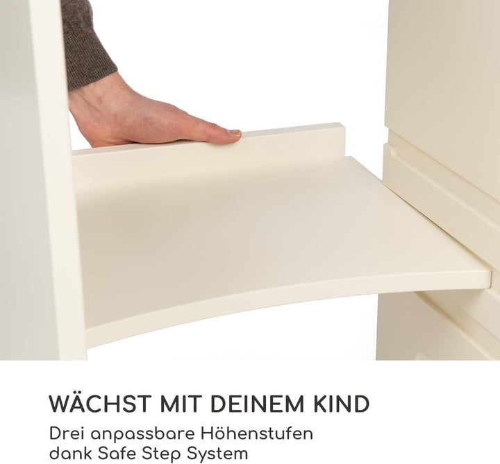 moblì Ully One by schmutzabweisende und waschbare Lernturm | Made in Italy nach Montessori-Prinzipie