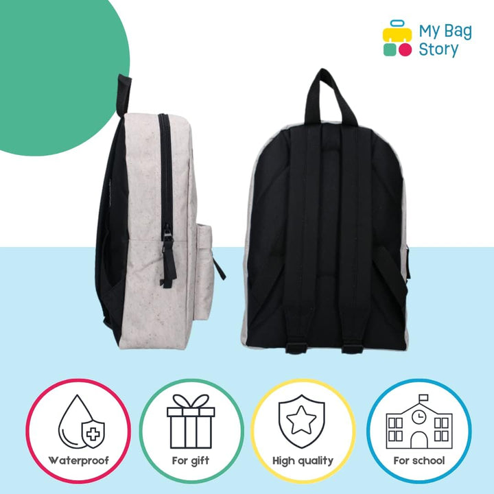 mybagstory - Rucksack – Mickey Mouse – Grau – Disney – Kinder – Schule – Kindergarten – Kindergarten