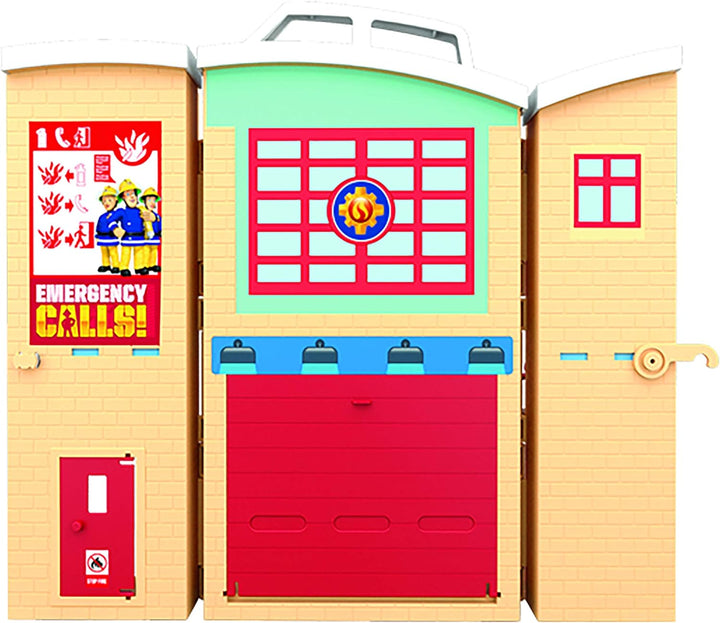 Fireman Sam Fire Rescue Centre fire Station playset, Figure &amp; Accessories, pre-School Adventure Toy,