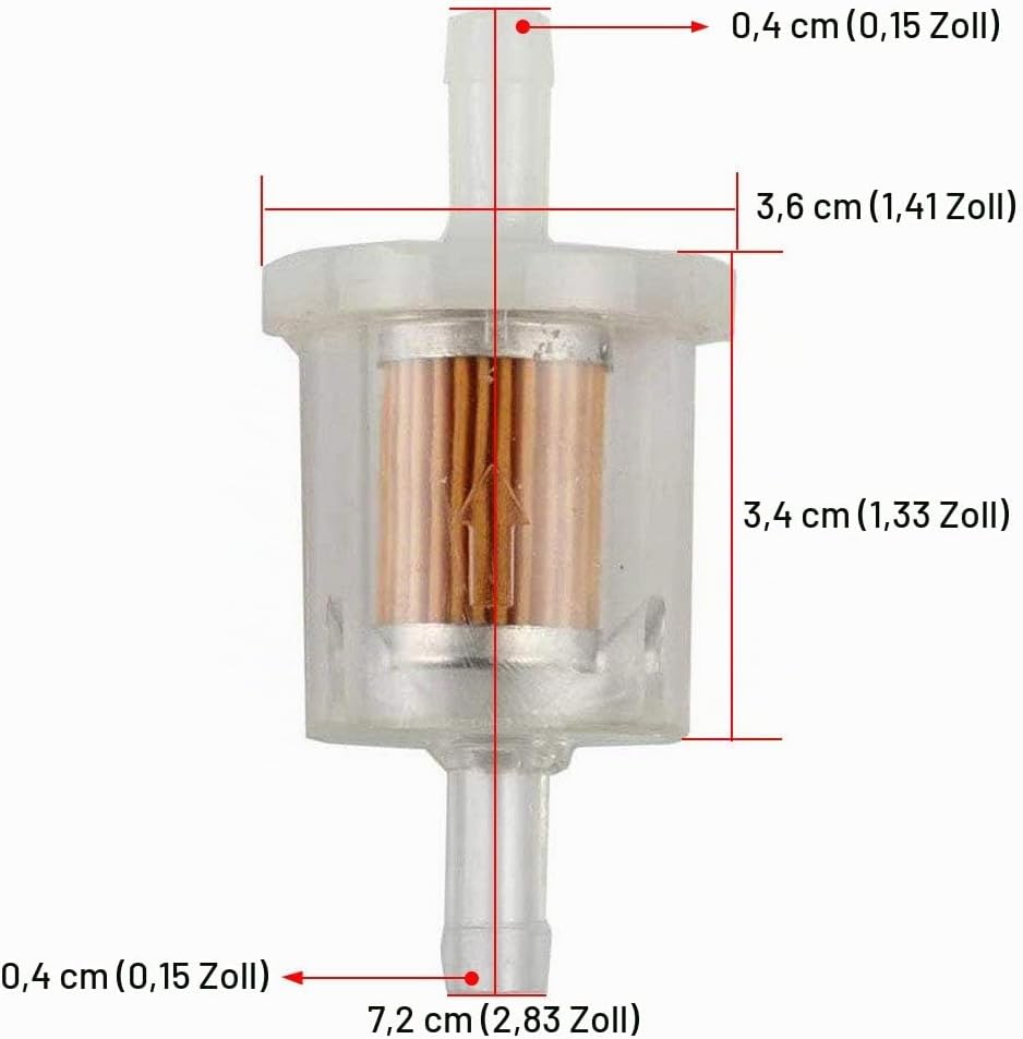 Carkio M137556 Luftfilter mit AM107423 Ölfilter Kraftstofffilter Zündkerze Tune Up Kit für John Deer