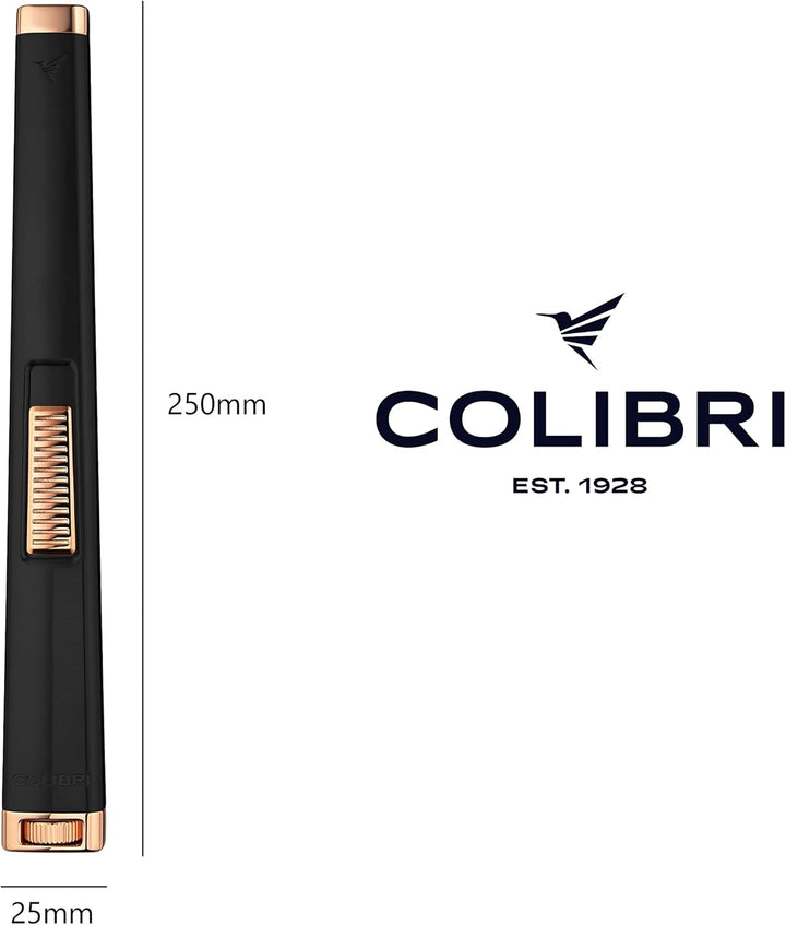 Colibri Aura Jet Flame Kerzenanzünder | Langes Stabfeuerzeug Mit Grosse Reichweite | Luxuriösem Fini