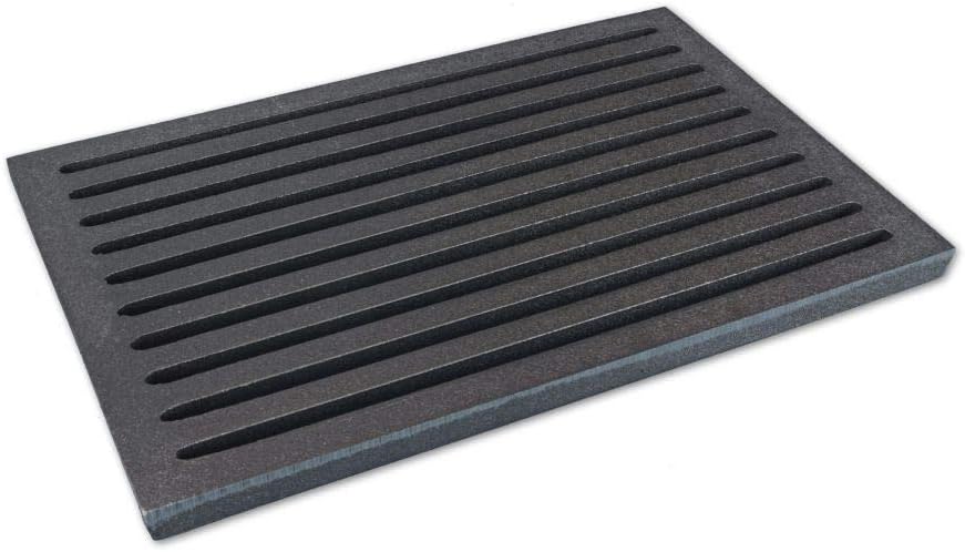 Grillrostprofi Ascherost - Feuerrost - Kohlerost - Kaminrost in Premium-Qualität, Gusseisen, 20 x 30