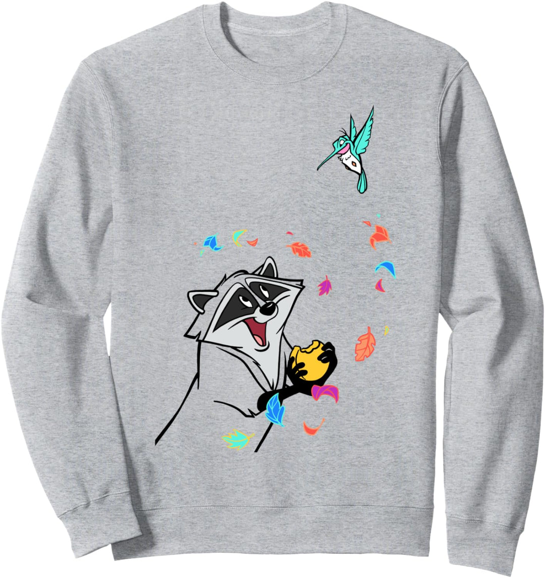Disney Pocahontas Meeko And Flit Portrait Sweatshirt