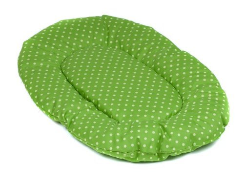 adena Hundekissen oval 108 x 68 cm - Tupfen grün 108 x 68 cm Tupfen grün, 108 x 68 cm Tupfen grün