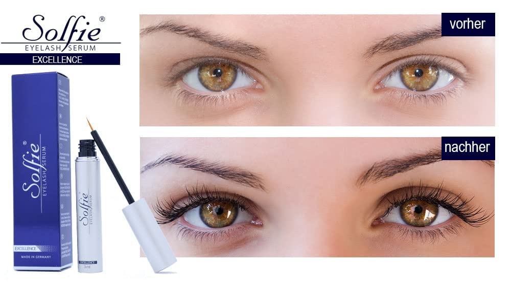 Solfie Eyelash Excellence wachstumsförderndes Wimpernserum 3 ml für empfindliche Haut