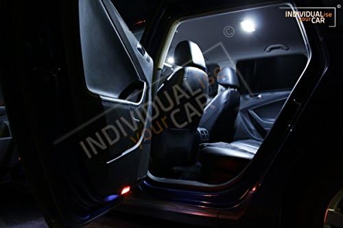 INDIVIDUALise your CAR Innenraumbeleuchtung SET für Passat B6 3C Variant (Cool-White) Kaltweiss, Coo