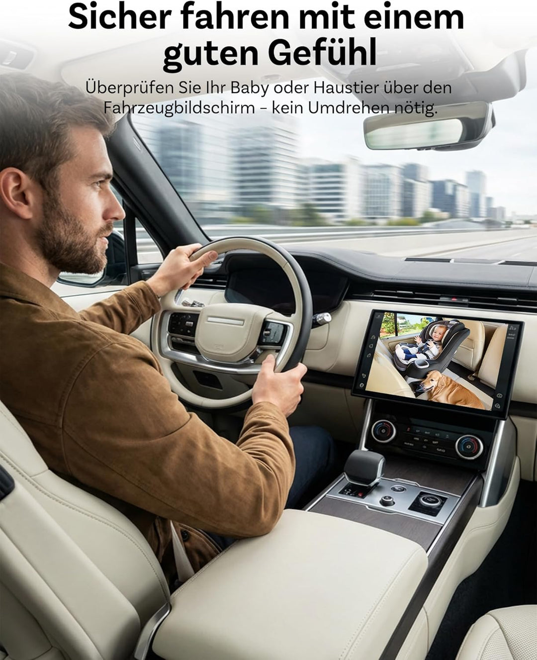OTTOCAST Cabin Care, 2026 Neues Wireless CarPlay Adapter mit Kamera, Baby Auto Kamera, CarPlay Baby