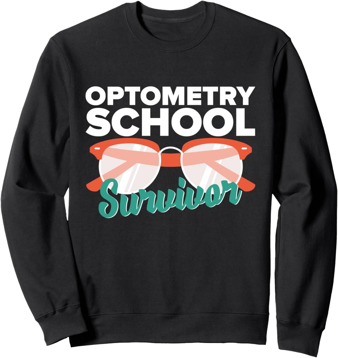 Augenoptiker Abschluss Optometrist Optiker Augenarzt Sweatshirt