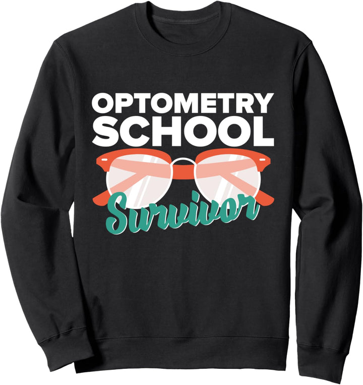 Augenoptiker Abschluss Optometrist Optiker Augenarzt Sweatshirt