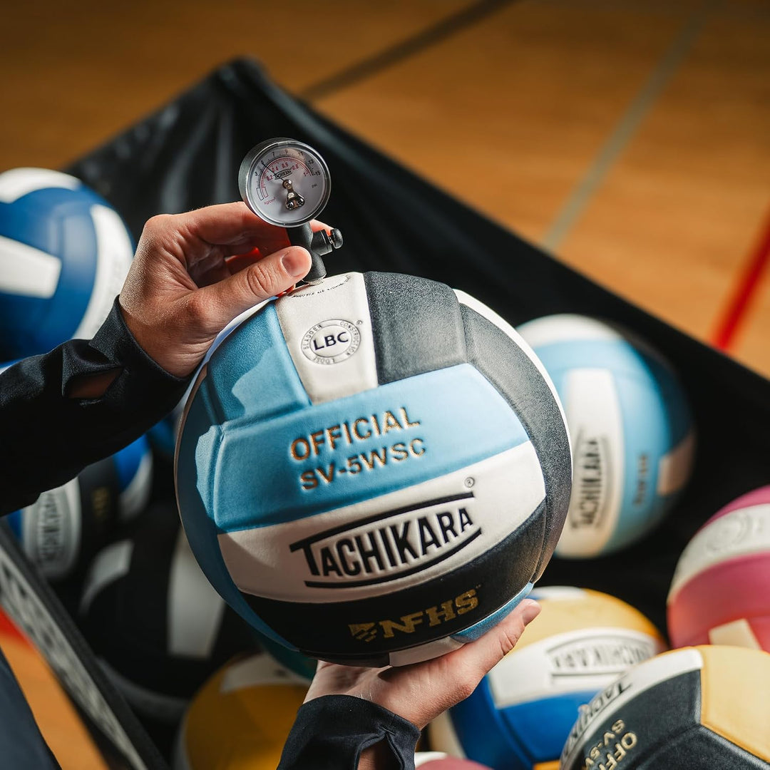 Tachikara Sensi-Tec® Composite SV-5WSC Volleyball (EA) Scarlet/White/Navy, Scarlet/White/Navy