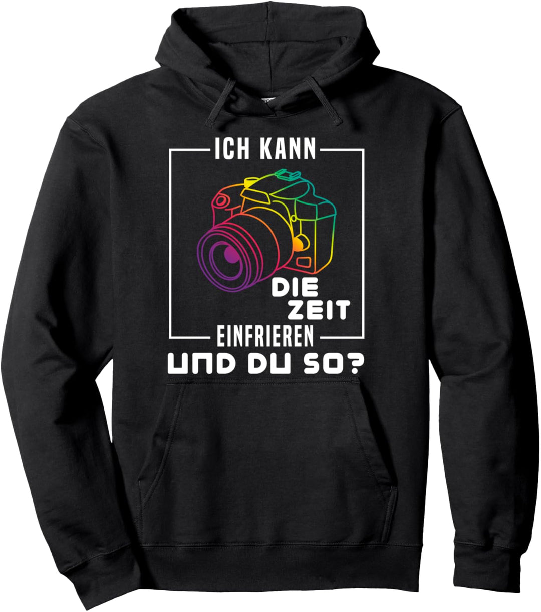 Fotograf TShirt, Fotografie, Ich kann die Zeit einfrieren Pullover Hoodie