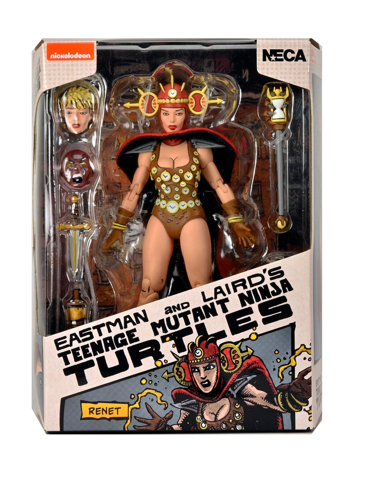 NECA 83832 TMNT Mirage Comics RENET AF statuen, bunt