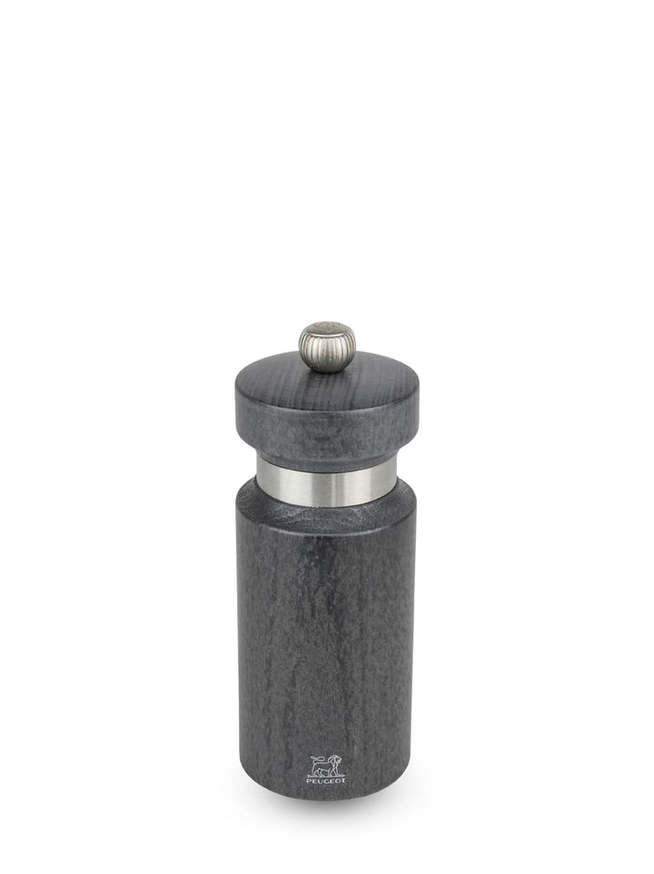 Peugeot Royan Manuelle Pfeffermühle, Klassische Mahlgradeinstellung, Höhe: 14 cm, Holz, Grau, 33880,