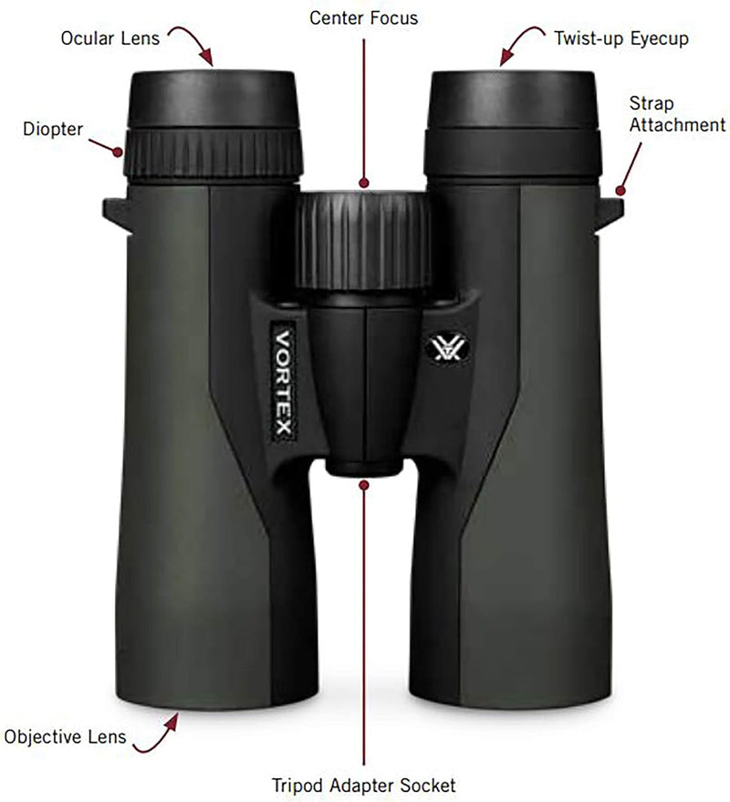 Vortex Crossfire HD 8x42 New, CF-4311, Grün 8 x 42 mm, 8 x 42 mm