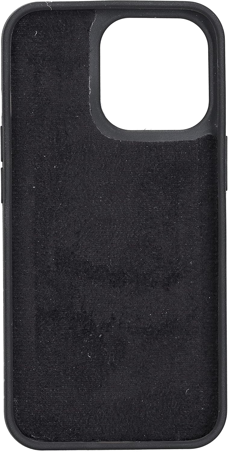 Solo Pelle Lederhülle kompatibel für iPhone 13 Pro in 6.1 Zoll abnehmbare Hülle (2in1) inkl. Kartenf