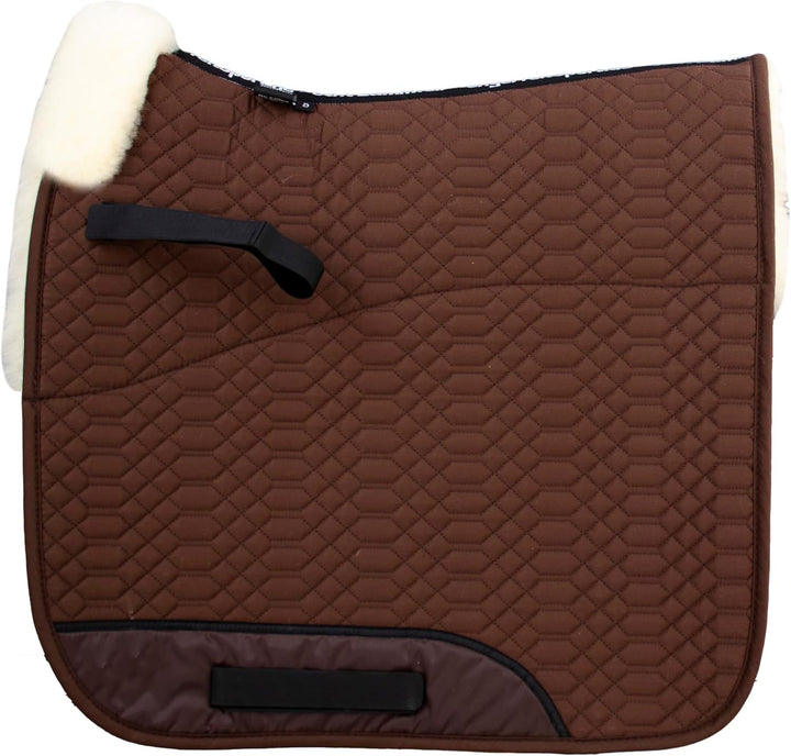 Engel Reitsport Lammfell Schabracke Half Lined SCHABRA1-D-MOC-MED Steppstoff moccabraun Fell med. Dr