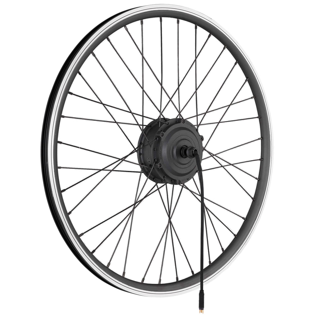 windmeile | E-Bike Nabenmotor Vorderrad, eingespeicht, Schwarz, 20''/26''/28'', 36V/48V, 250W, E-Bik