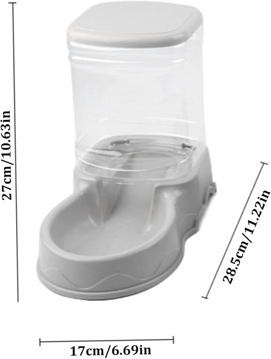 Cat Feeder, 3,5L abnehmbare automatische Katzenfuttermittel, leckere automatische Haustiernahrung fü