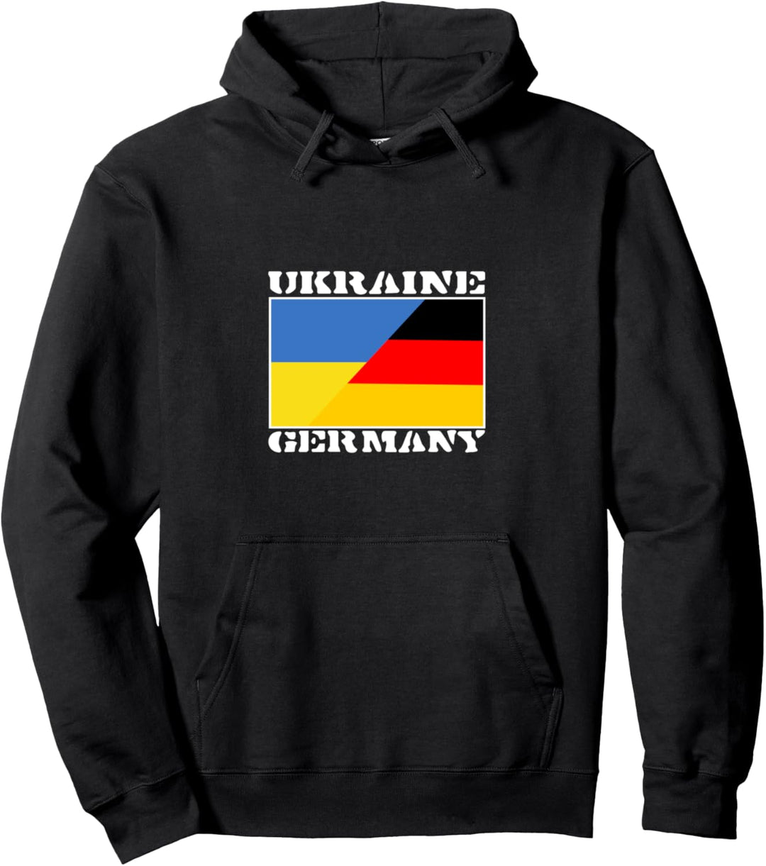 Ukraine Germany, Deutschland, Flagge, Freundschaft,Ukrajina Pullover Hoodie