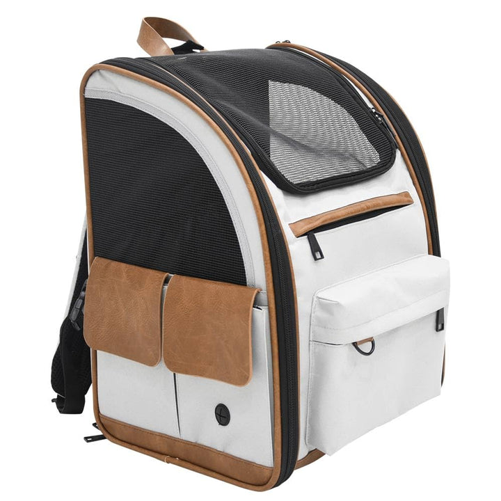 Nobby Rucksack Tomek hellgrau; L: 43 x 20 x 28 cm, hellgrau