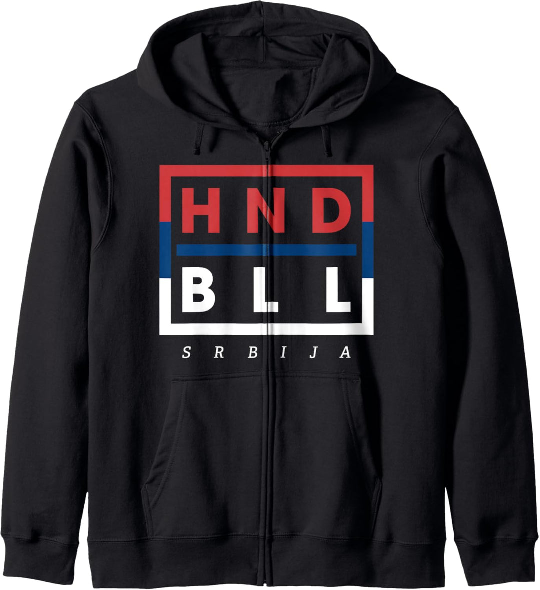 Srbija Fan Trikot - HNDBLL Handballer Geschenk Kapuzenjacke