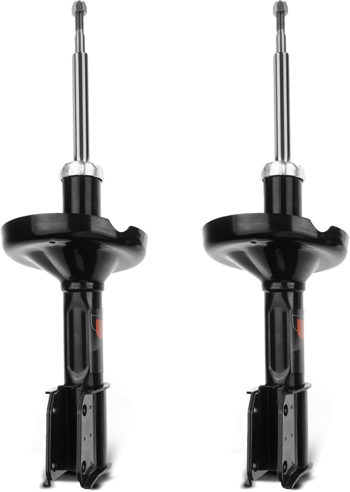 Frankberg 2x Federbein Stossdämpfer Gasdruck Vorne für Clio II BB, CB SB0/1/2 Schrägheck Kasten 1.1L