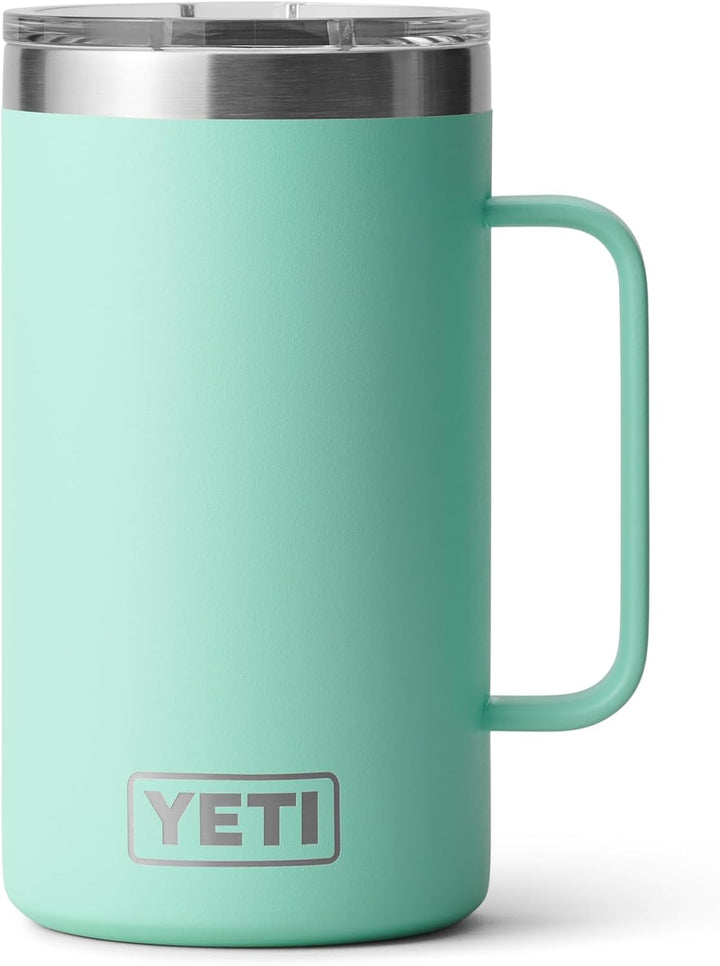 YETI Rambler Krug, Edelstahl, Seafoam, 24oz (710ml), Seafoam
