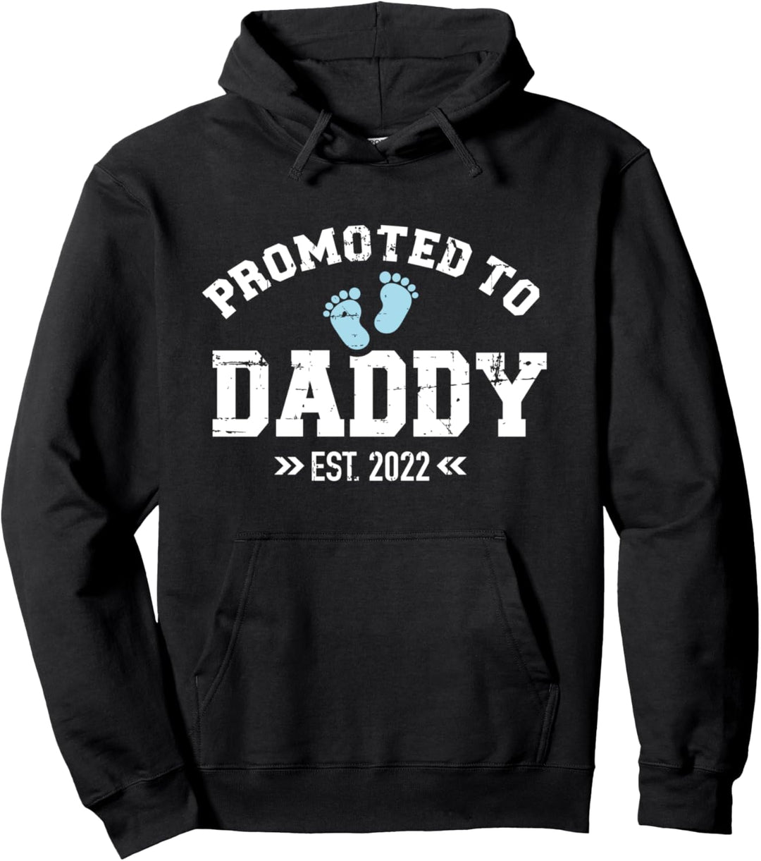 Befördert zum Papa 2022 Schwangerschaft verkünden Pullover Hoodie